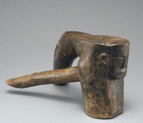 Stool with face