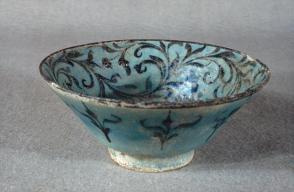Turquoise blue bowl