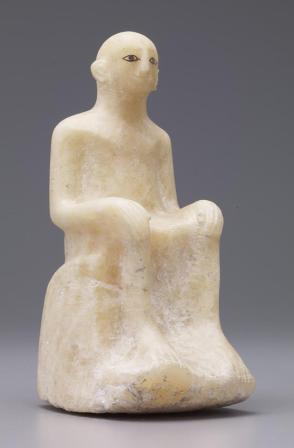 Seated figure