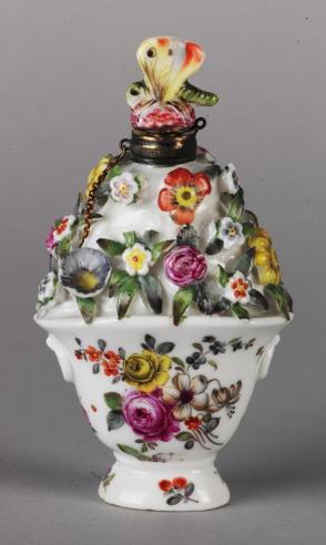 Flower vase scent bottle and stopper
