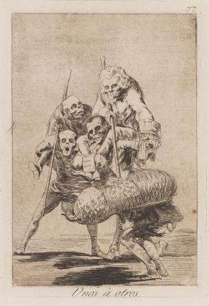 Mock Bull-fight