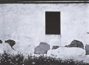 Untitled (Wall with Black Window)