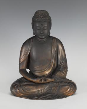 Amida Buddha on a Lotus Pedestal