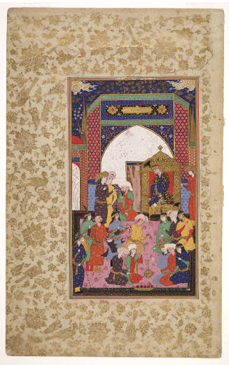 Prisoner before the Shah