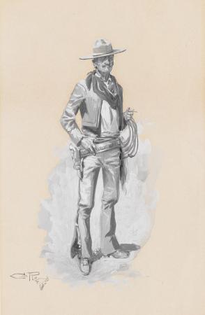 Blanco, for Charles J. Steedman, Bucking the Sagebrush