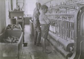 Boys in a Textile Mill