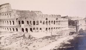 View of the Coliseum, Rome
