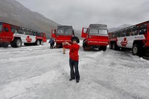 Point and Shoot Photo, Columbia Icefield, Alberta, Canada