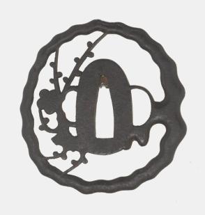 Tsuba:  Prunus