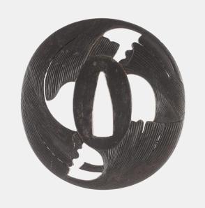 Tsuba:  Leaves