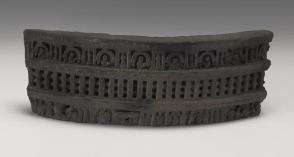 Drum panel from a small Buddhist stupa
