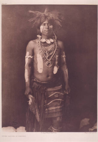 Snake Dancer in Costume