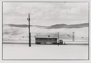 Truck in Desert near Yuma, Arizona