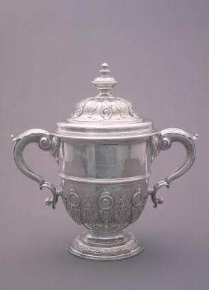 Two-handled Cup and Cover