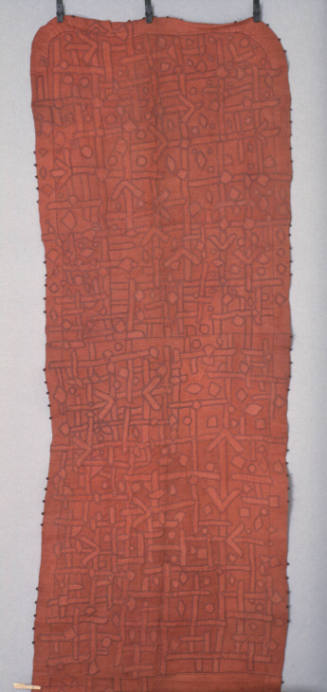 Woman's appliqued dance skirt