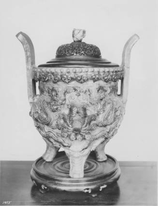Large jar-incense burner shape