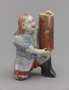Snuff bottle as kneeling Dutchman