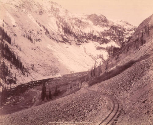 The Loop Near Chattanooga [Colorado]—Ouray and Silverton Railroad
