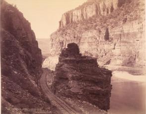 The Portals, Cañon of the Grand River [Utah], Glenwood Extension of the Denver and Rio Grande Western Railroad