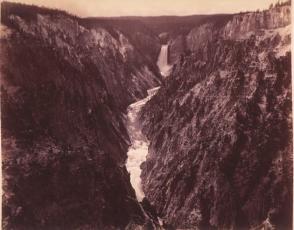 No. 3126, Grand Canyon of the Yellowstone and Falls