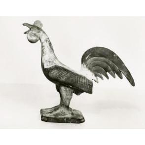 Black Pottery Rooster