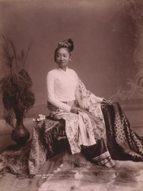 #434, Shan Princess, From The Album Souvenir of Burmah, M. J. Heney