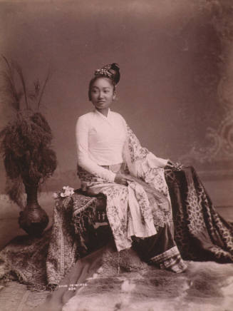 #434, Shan Princess, From The Album Souvenir of Burmah, M. J. Heney