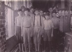 Typical Workers in Barker Cotton Mills Where Good Conditions Prevail, Mobile, Ala., #3826