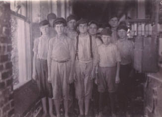 Typical Workers in Barker Cotton Mills Where Good Conditions Prevail, Mobile, Ala., #3826