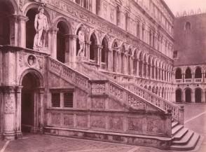 #54a, Venezia, Palazzo Ducale, Cortile, Scalla Dei Giganti Dalla Corte Dei Senatori