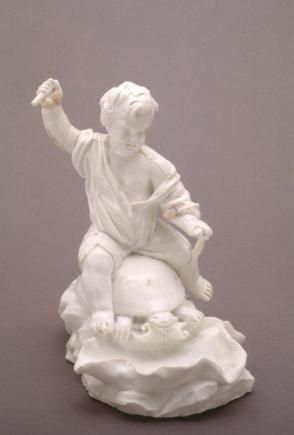 Boy on a tortoise