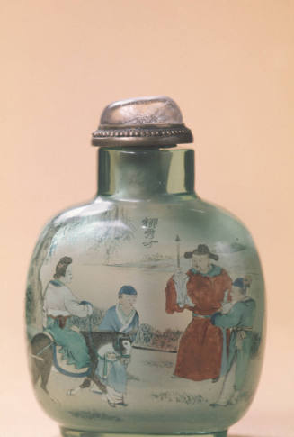 Snuff bottle:  Scenes from Life of Liu Hsui-t s'ai