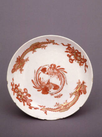 Deep saucer dish