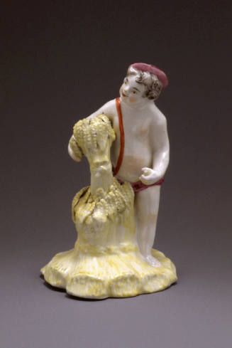 Figure of a putto symbolizing summer