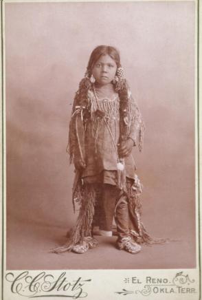Untitled (Tookry, Little Kiowa Boy in Native Dress)