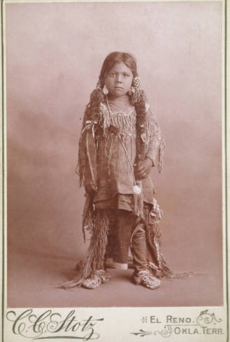 Untitled (Tookry, Little Kiowa Boy in Native Dress)