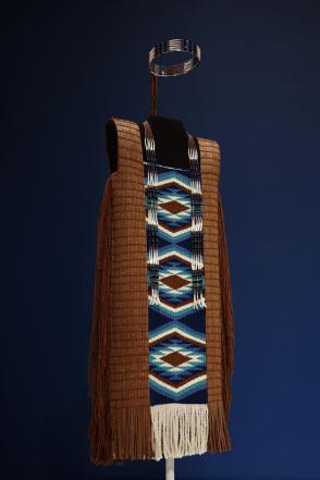 Colors of the Salish Sea: Coast Salish Hybrid Tunic Dress
