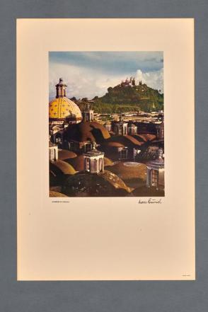 Atardecer en Cholula from Puebla (Book of eight color images)