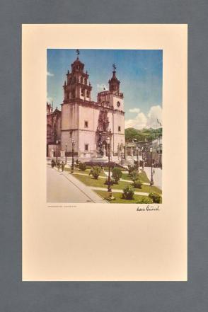 Placa de la Paz from Guanajuato (Book of nine color images)