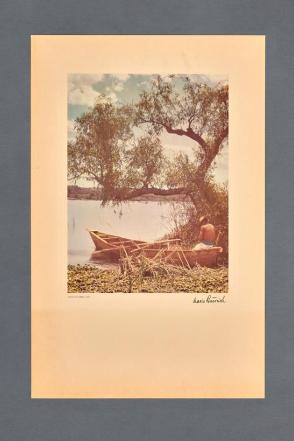 Lago de Yuriria from Guanajuato (Book of nine color images)