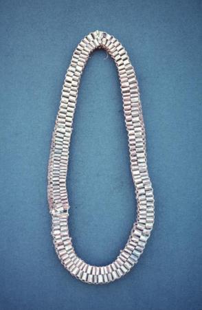 Red cedar bark neck ring