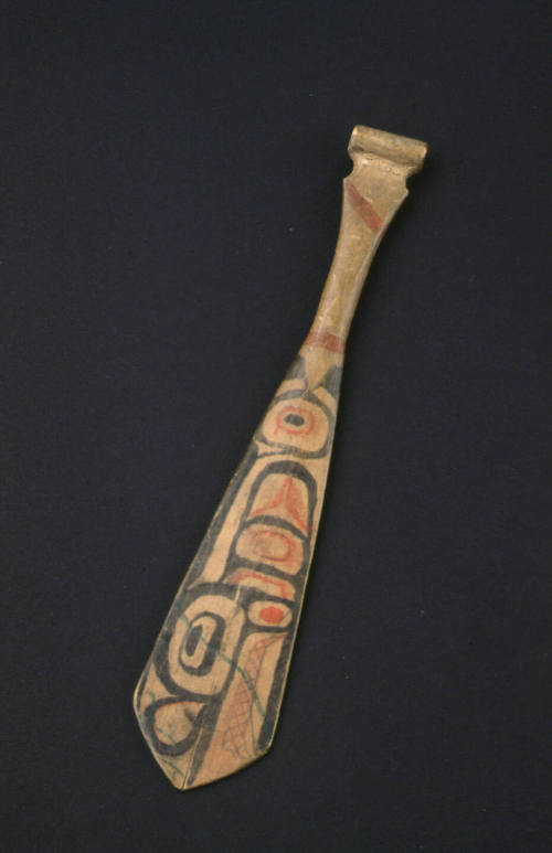 Model canoe paddle