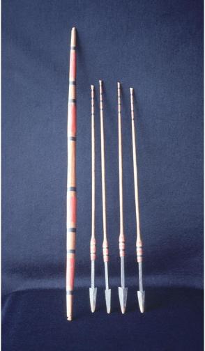 Bow and Four Arrows