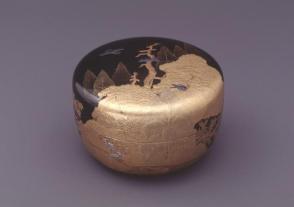 Small round box (natsume)