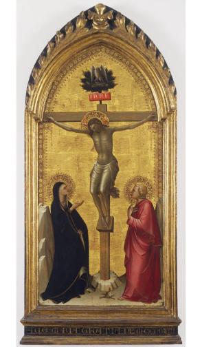 Christ on the Cross with the Virgin and Saint John