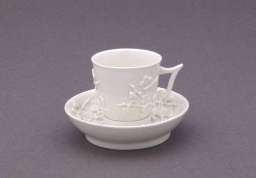 Cup and trembleuse saucer