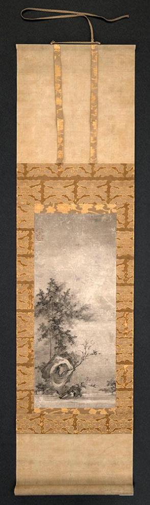 Bamboo by a Rock