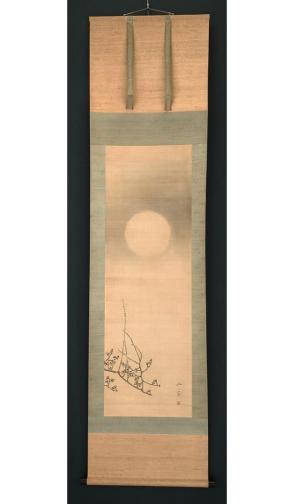 Plum Branch in Moonlight (Plums by Moonlight)