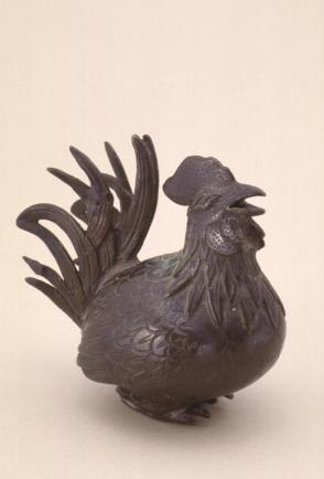 Waterdropper modelled as a rooster