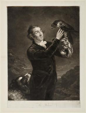 The Falconer, after a painting by James Northcote (1746-1831) of his brother Samuel Northcote, Jr.